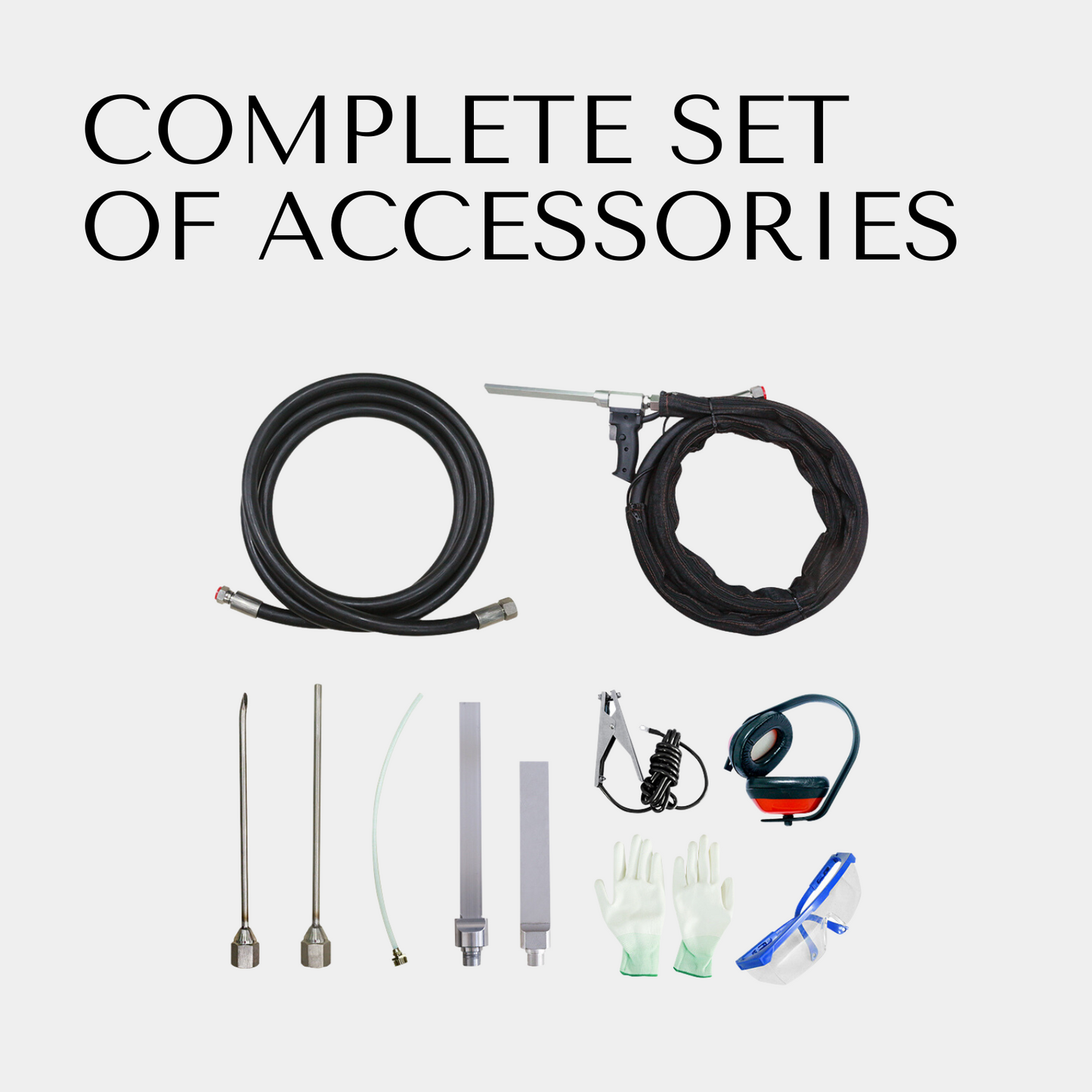 SANITMAX SM2000 Dry Ice Blasting Machine, 44 lbs Dry Ice Hopper, Hand Control Spray Gun Kit, 5 Nozzles