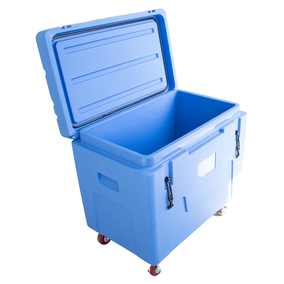 SM320 Insulated Dry Ice Storage Container with Lid, 11.3 cu ft, 700 lb
