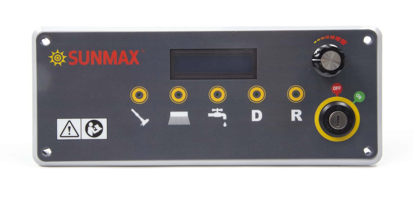 SANITMAX Control Panel of SUNMAX RT50D and RT50D+ Self-Propelled Floor Scrubber Machines