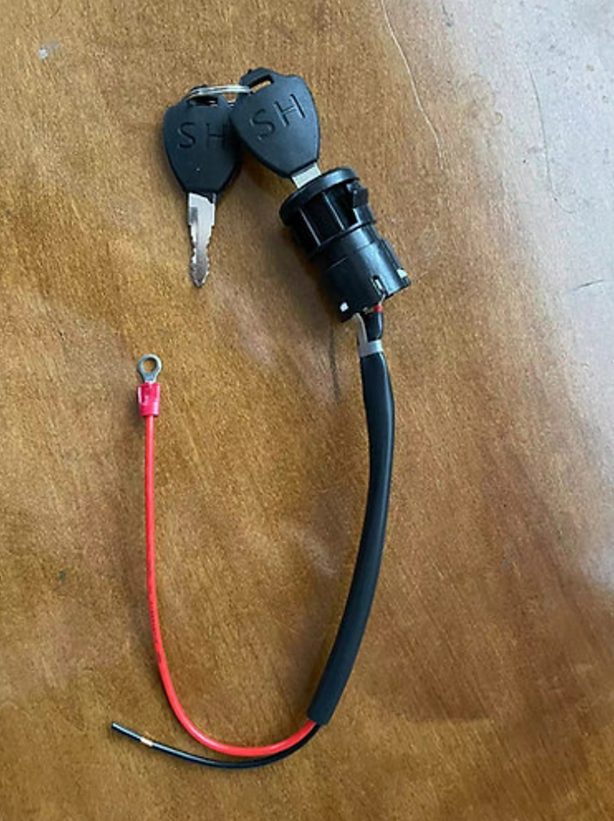 Floor Scrubber lock and key