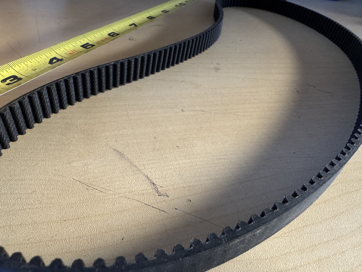 SANITMAX Main Brush Belt for SM1250/SM1250+/SM80 Ride-on Floor Sweeper Machines