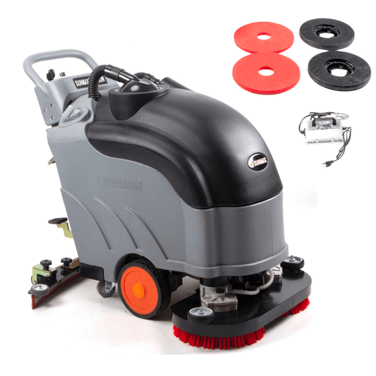 RT50DW 28" Dual Brushes Self-Propelled Floor Scrubber Dryer Machine