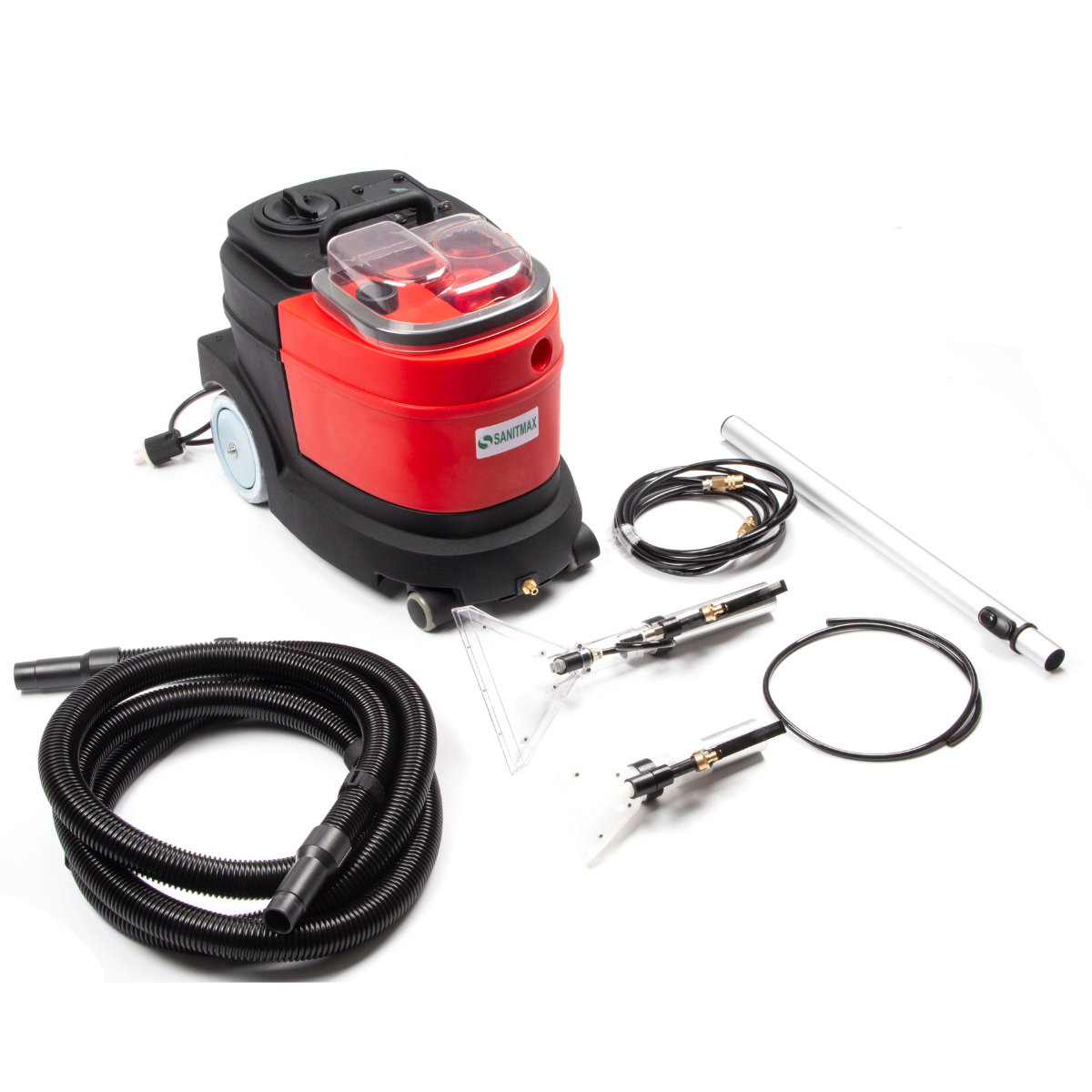 SANITMAX SM04 Cold Water Carpet Extractor, Powerful 1.0 HP Motor, 2.1 gal Sewage Tank, 3.7 gal Solution Tank