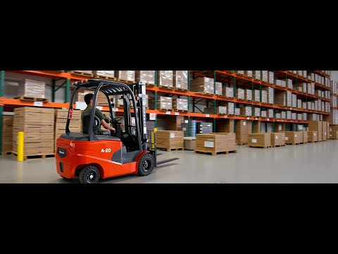 A-20 Electric Forklift – 4400 lbs Capacity, 118" Lift Height, Compact & Powerful for Warehouse Operations