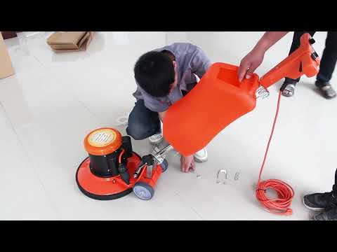 SM421AC 17" Professional Multi-Functional Floor Buffer Scrubber - High Power, Large Capacity for Industrial and Commercial Use