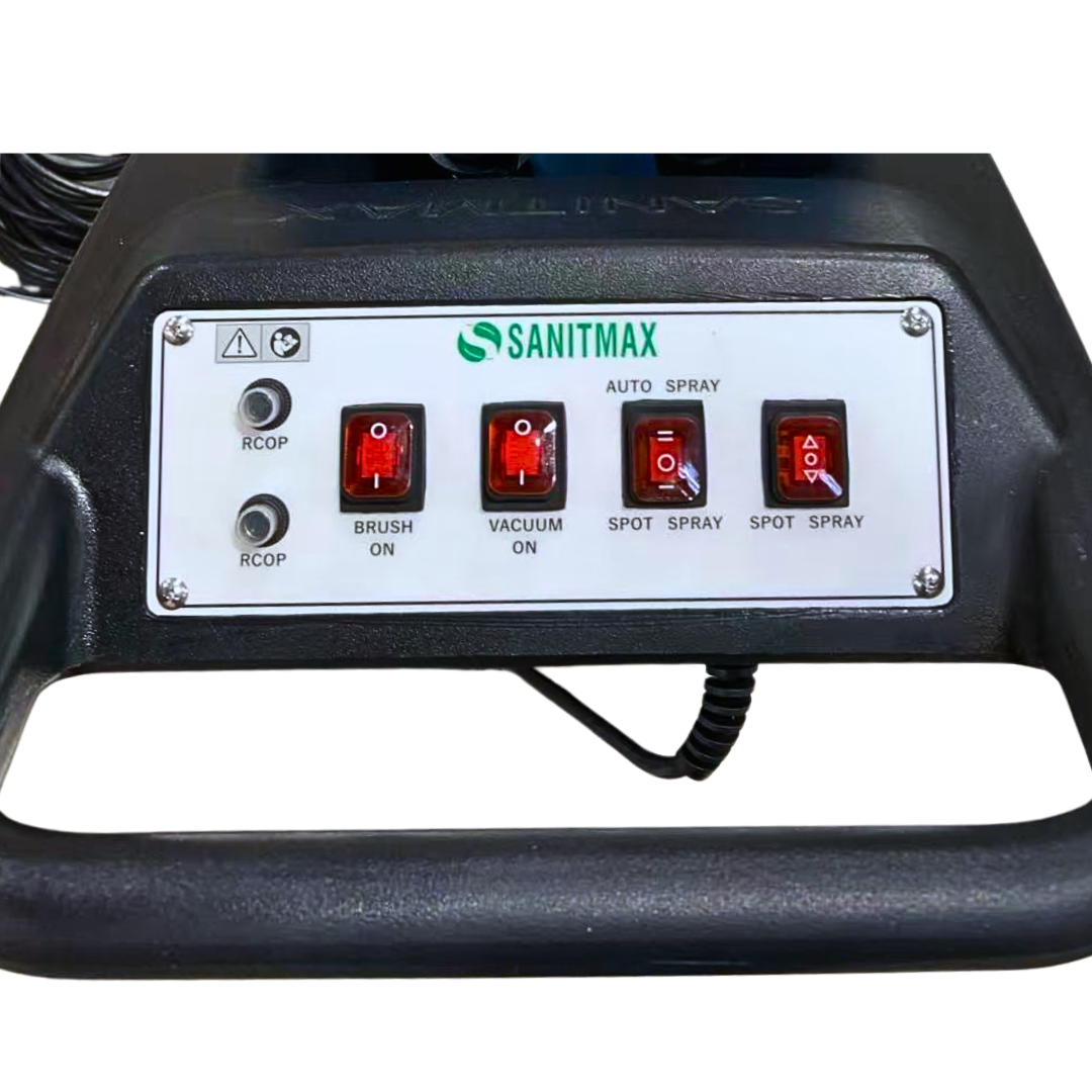 SM350 Commercial Carpet Extractor & Spotter, 13.8" Cleaning Width, 160 PSI, 10.5-gal Water Tank, 8-gal Sewage Tank, 49 Ft Power Cord