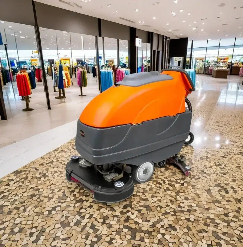 Rectangular Scrubbing Machine Floor scrubber machines for sale - SANITMAX