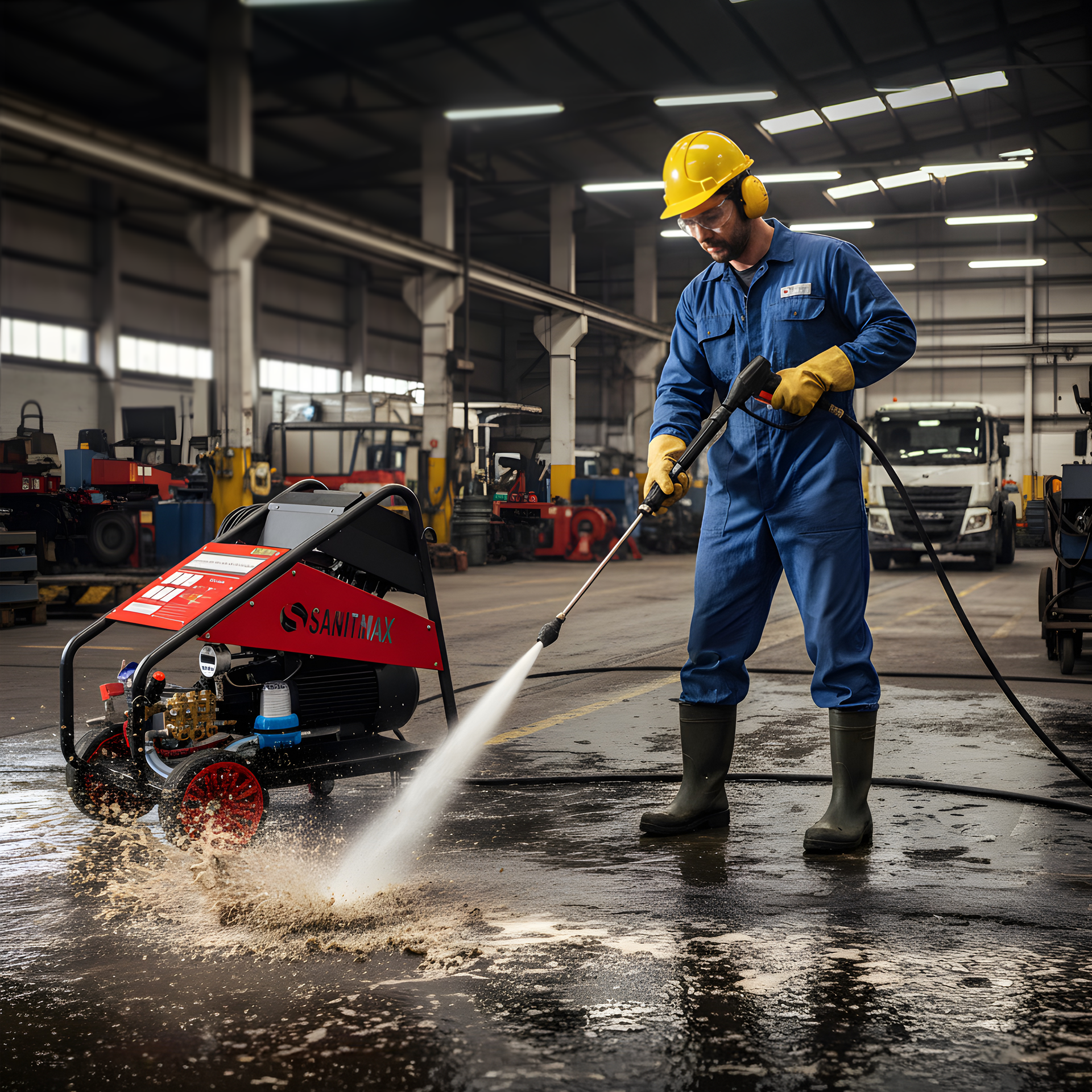 Pressure Washers for Industrial & Commercial Cleaning