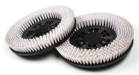 SANITMAX 17" White Disk Scrub Brushes for SUNMAX RT120 Floor Scrubber Machine(Pack of 2) 