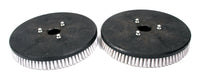 SANITMAX 17" White Disk Scrub Brushes for SUNMAX RT120 Floor Scrubber Machine(Pack of 2) 