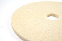 14" White Burnishing Pad (Pack of 5)