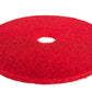 14" White Burnishing Pad (Pack of 5)