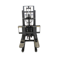 PS3300SE-2M Semi-Electric Pallet Stacker, 3300 lbs Capacity, 6.6 ft Lifting Height