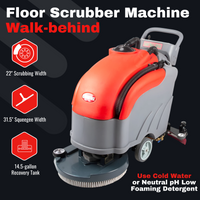 SM560 22“ Walk-Behind Floor Scrubber Dryer Machine – Industrial-Grade Cleaning Efficiency