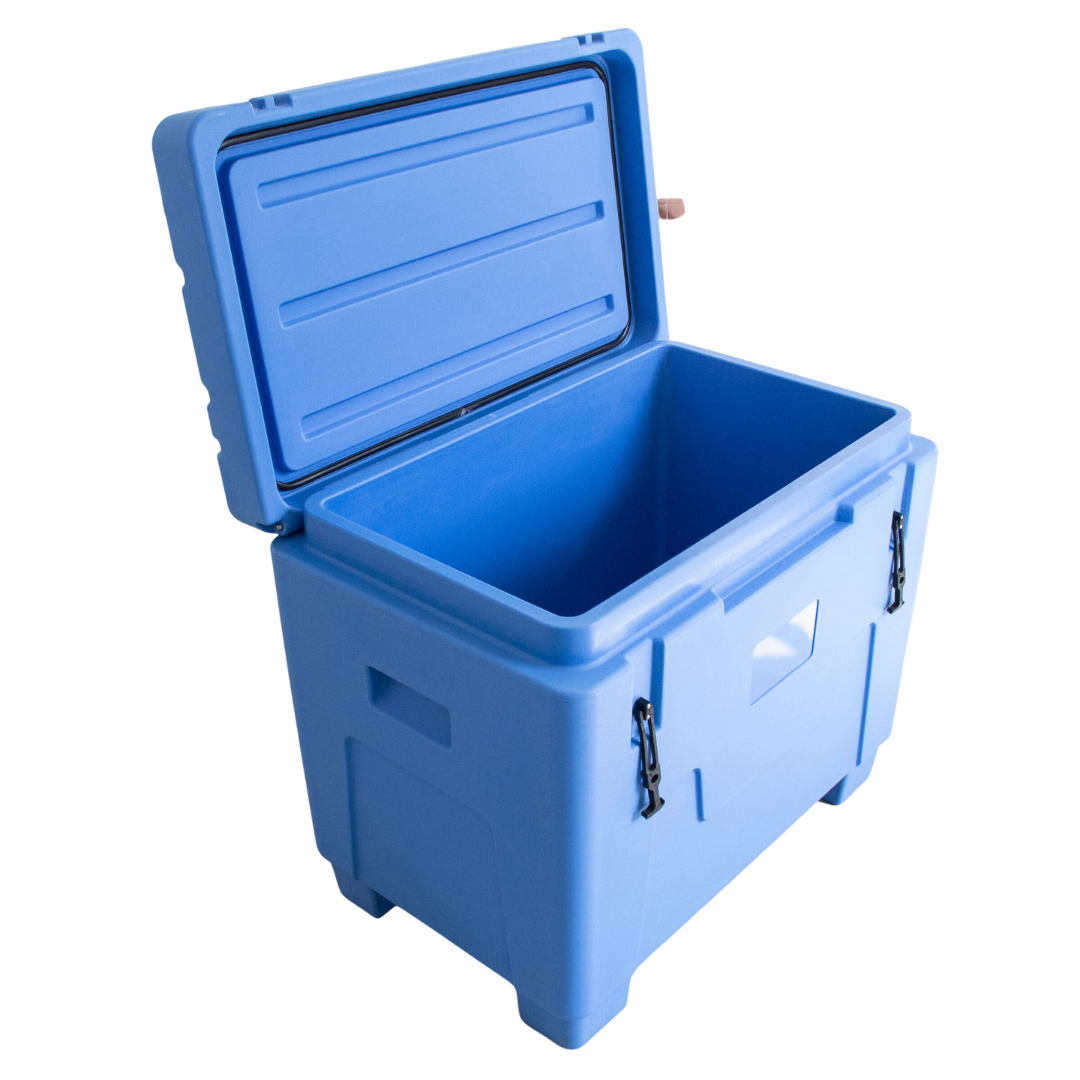 SM320 Insulated Dry Ice Storage Container with Lid, 11.3 cu ft, 700 lb Pellets, Lightweight