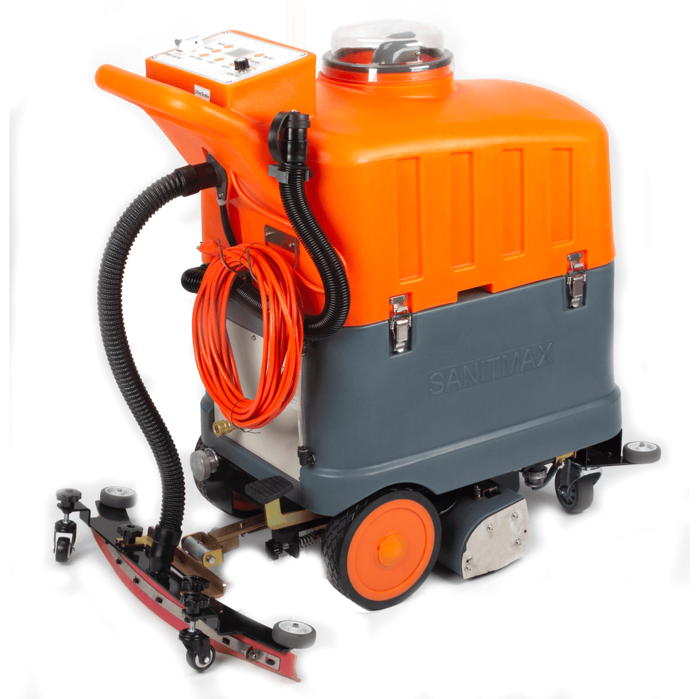 Self-Propelled Multi-Surface Floor & Carpet Cleaning Machine, a commercial extractor for effective carpet cleaning.
