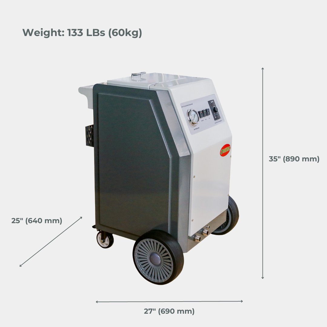 SM2000 Dry Ice Blasting Machine for Cars and Various Surfaces Cleaning | SANITMAX