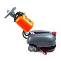 RT15 Walk Behind Floor Scrubber with rechargeable lithium battery