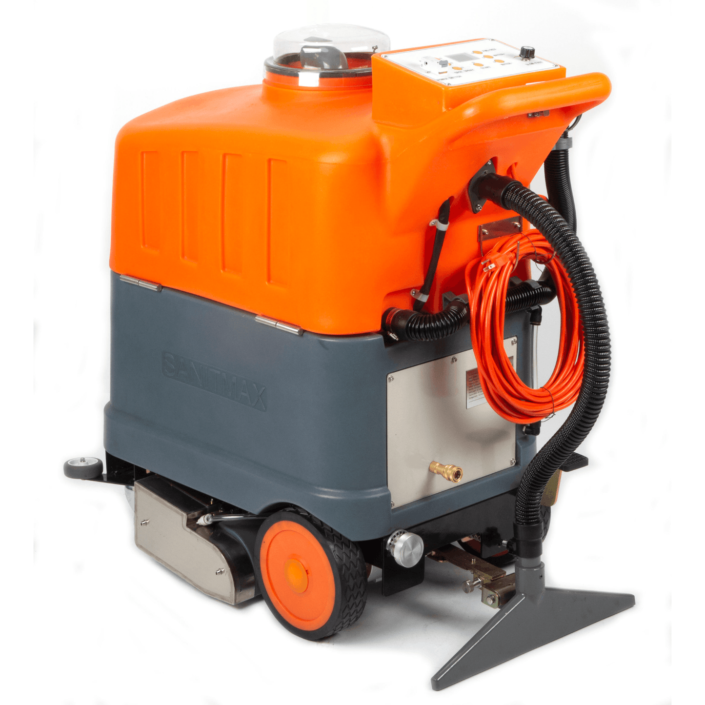 Self-Propelled Carpet Cleaning Machine with multi-surface capabilities, ideal for commercial cleaning.
