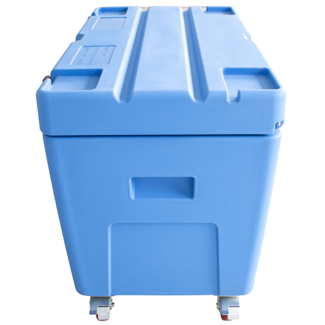 SM320 Insulated Dry Ice Storage Container with Lid, 11.3 cu ft, 700 lb Pellets, Lightweight