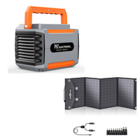 PA3B 300W Portable Solar Power Station – 288Wh Backup Energy Generator for Emergencies and Outdoor Use