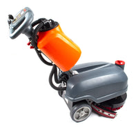 RT15 14" Commercial Compact Floor Scrubber Machine, 14500 sqft/h, 4-Gal Sewage Tank, Efficient Cleaning for Hard Floors