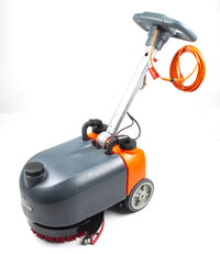 RT15 14" Commercial Compact Floor Scrubber Machine, 14500 sqft/h, 4-Gal Sewage Tank, Efficient Cleaning for Hard Floors