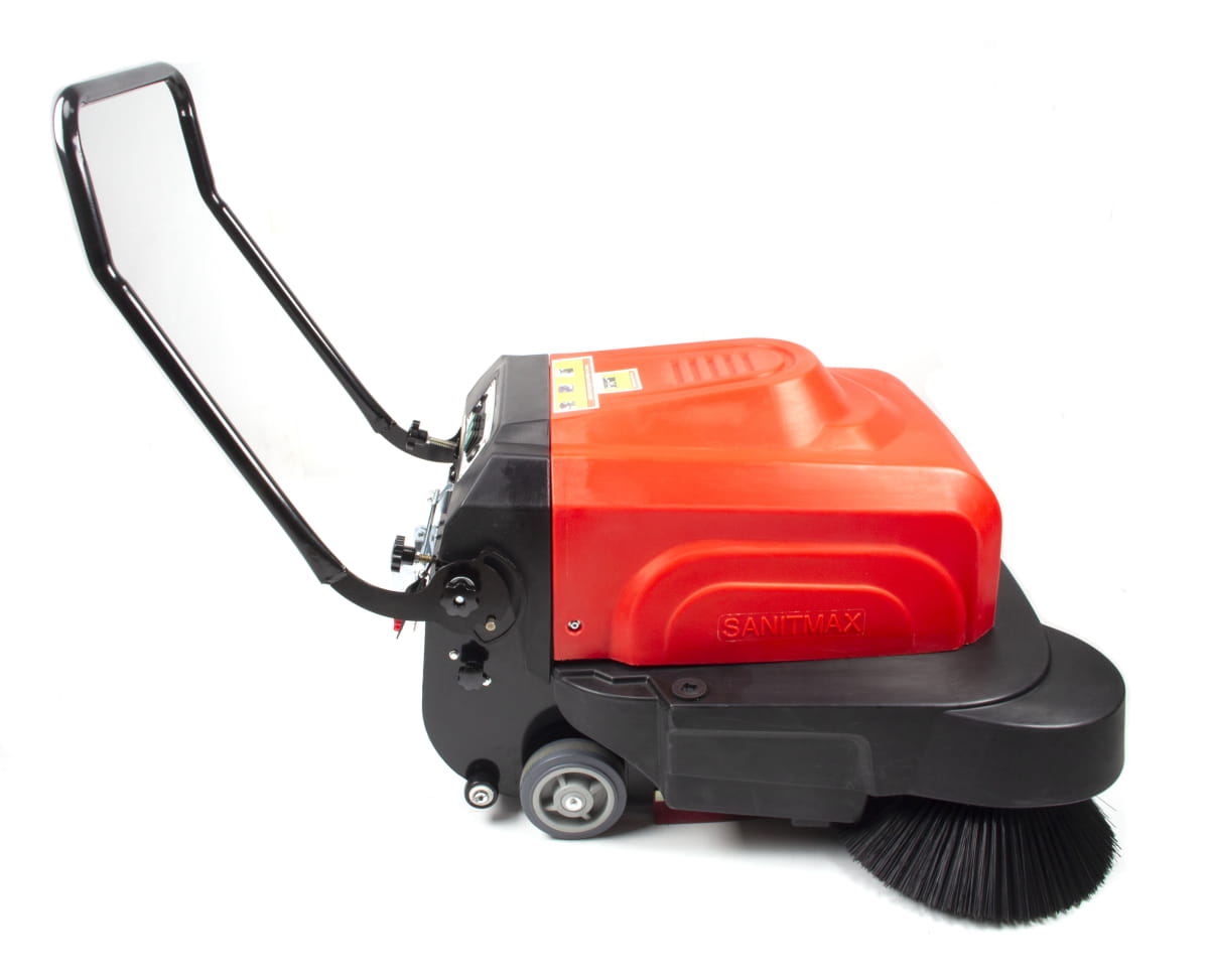 SM1050B battery sweeper with cleaning efficiency 64,500 sqft/h