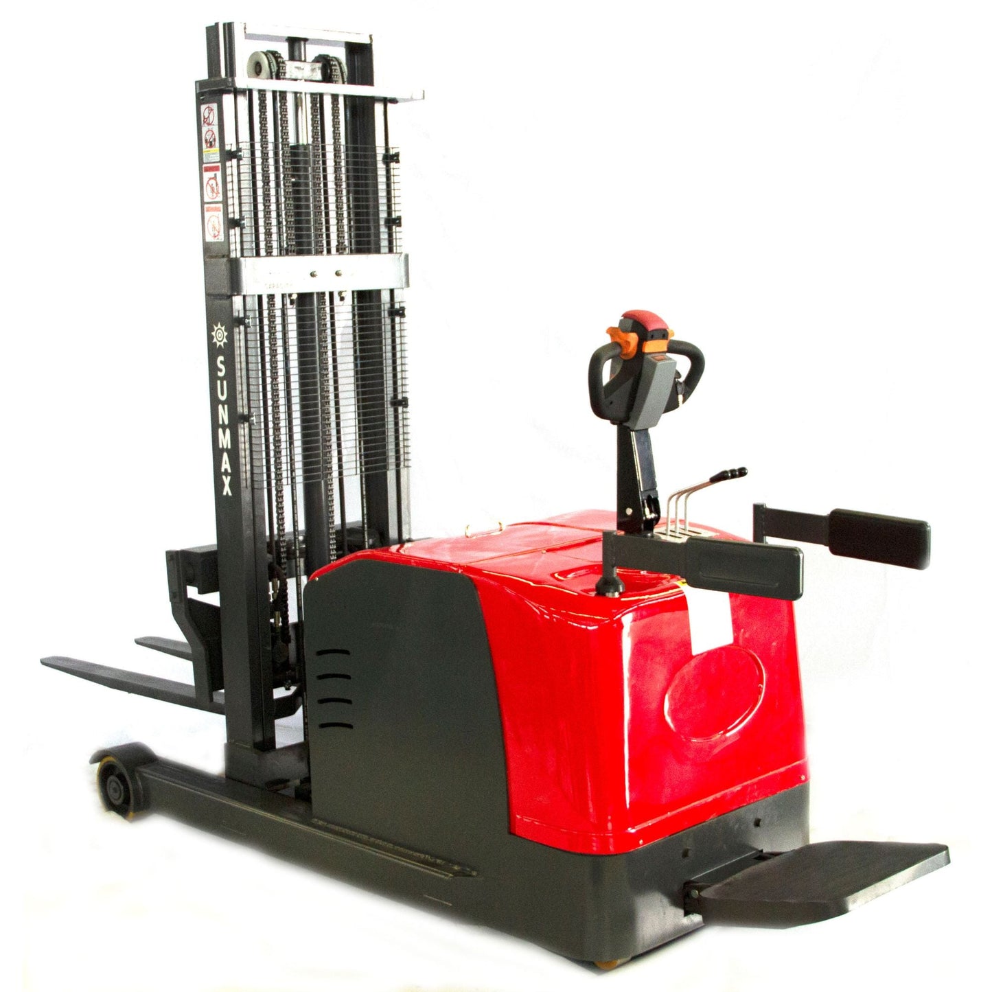 SANITMAX MRT4400-3M-19 Moving Mast Reach Truck, 4400 lbs Load Capacity, 118" Lifting Height, Electromagnetic Brake 
