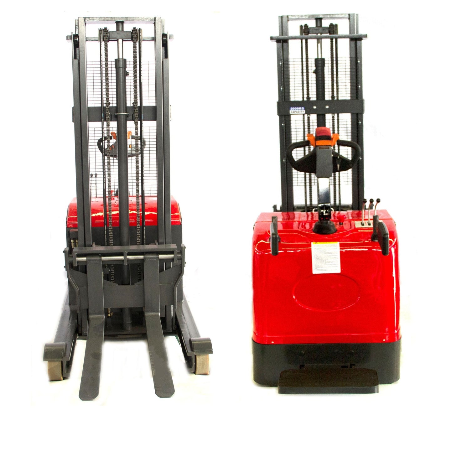 SANITMAX MRT4400-3M-19 Moving Mast Reach Truck, 4400 lbs Load Capacity, 118" Lifting Height, Electromagnetic Brake 