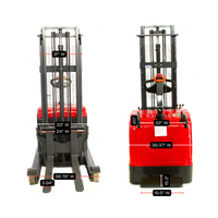 SANITMAX MRT4400-3M-19 Moving Mast Reach Truck, 4400 lbs Load Capacity, 118" Lifting Height, Electromagnetic Brake 