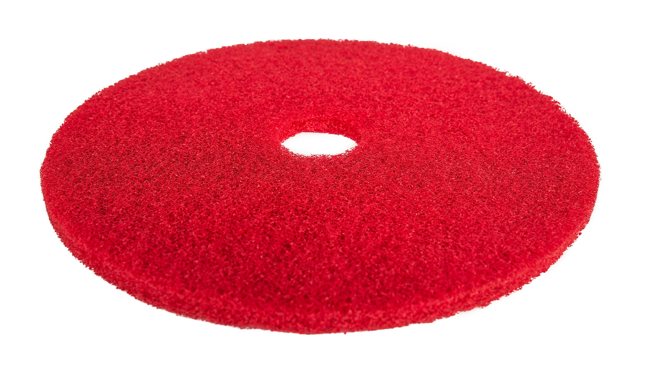 Burnishing Pads for SUNMAX RT120 and SM860 Floor Scrubber Machine (Pack of 5), White, Red, Black