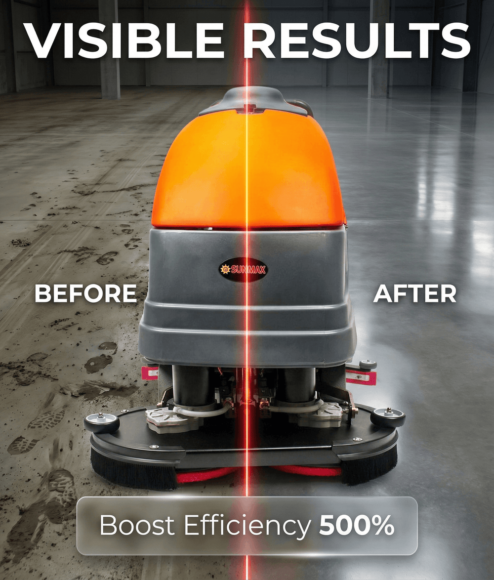 RT120 34" Self-Propelled Floor Scrubber Machine