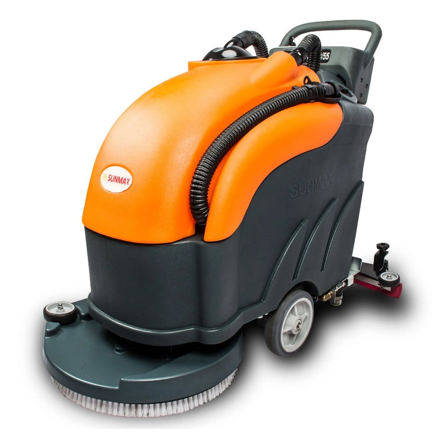 RT50 22" Walk-behind Commercial Floor Scrubber Dryer Machine, 30,000 sqft/h Cleaning Efficiency, 14.5-Gal Sewage Tank