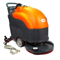 RT50 22" Walk-behind Commercial Floor Scrubber Dryer Machine, 30,000 sqft/h Cleaning Efficiency, 14.5-Gal Sewage Tank