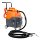 Heated carpet extractor machine by Sanitmax, featuring powerful vacuum motor and heated cleaning for carpets, rugs, and upholstery.