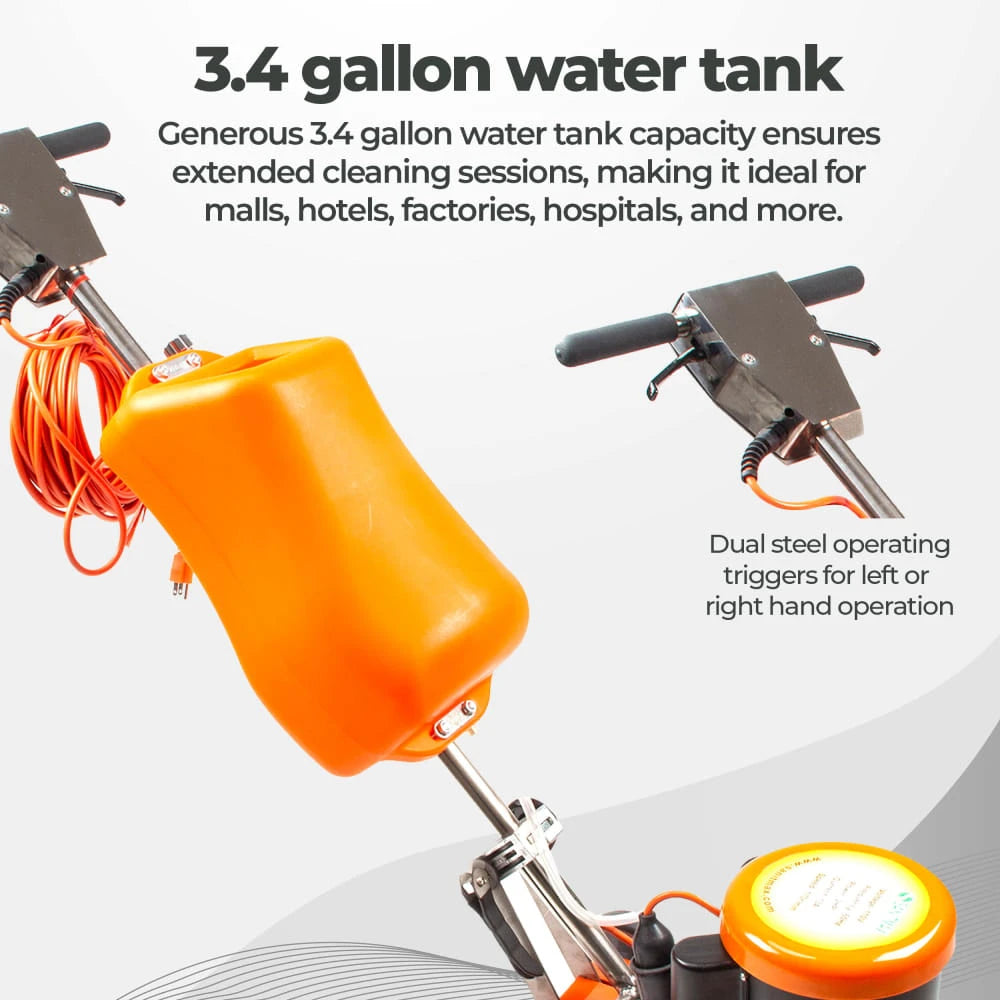 SM420AC 17" Professional Multi-Functional Floor Buffer Scrubber
