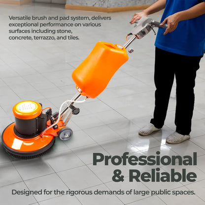 SM420AC 17" Professional Multi-Functional Floor Buffer Scrubber