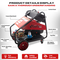SM5000 Industrial Cold Water Electric Pressure Washer – 5000 PSI, 5.5 GPM, 20HP