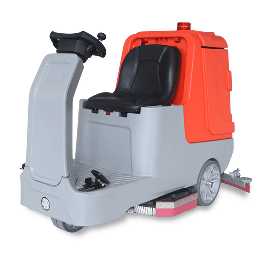 SM860 Ride-On Commercial Floor Scrubber Dryer Machine, 34