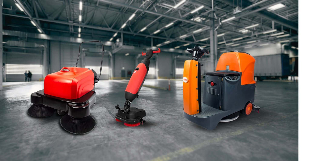 Industrial Floor Scrubbers & Cleaning Equipment – SANITMAX