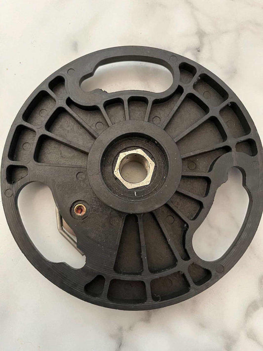 Brush Plate Holder for SUNMAX 22-inch floor scrubber machines black plastic part