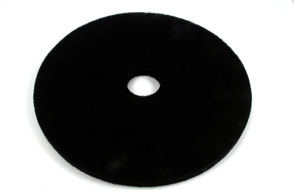 17" Burnishing Pad (Pack of 5) for Floor Scrubber Dryer Machines, White, Red and Black