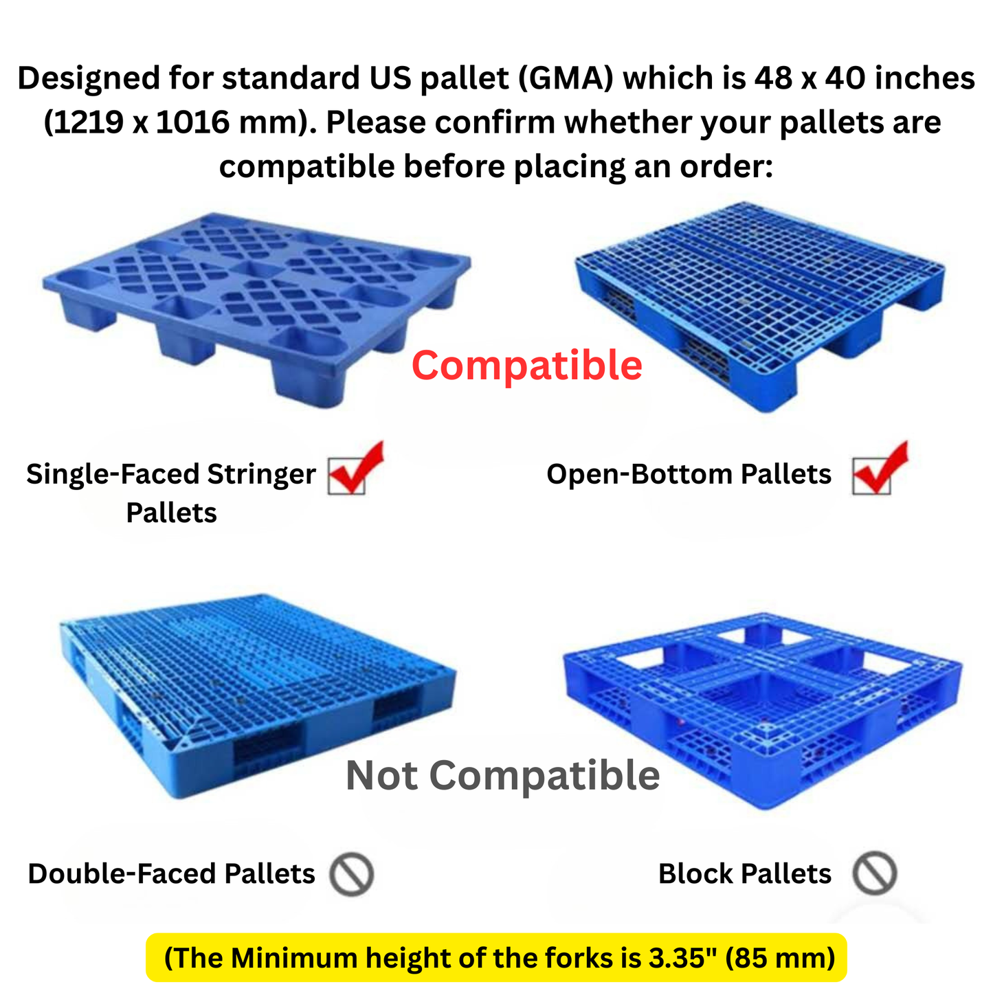 PS3300SE-2M Semi-Electric Pallet Stacker, 3300 lbs Capacity, 78" Lifting Height