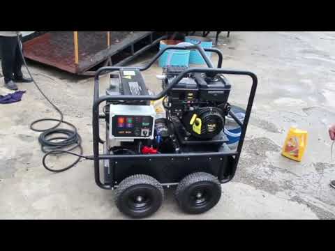 SM4000 Hot & Cold Water Gas Pressure Washer – 4,000 PSI, 4.0 GPM, Diesel Heated, Professional Contractor System
