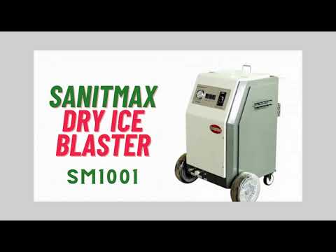 SM2000 Dry Ice Blasting Machine for Cars and Various Surfaces Cleaning