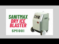 SM2000 Dry Ice Blasting Machine, 44 lbs Dry Ice Hopper, Hand Control Spray Gun Kit, 5 Nozzles