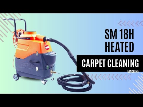 SM18H Heated Carpet Cleaning Machine - Dual-Tank Professional Carpet Extractor