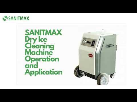 SM2000 Dry Ice Blasting Machine for Cars and Various Surfaces Cleaning