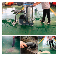 SM100 Industrial Vacuum Cleaner, 26.4 Gal (100L) Heavy-Duty Dust Extractor, 2.8 HP Motor, 212 CFM, HEPA Filtration, Reverse-Pulse Filter, 110V